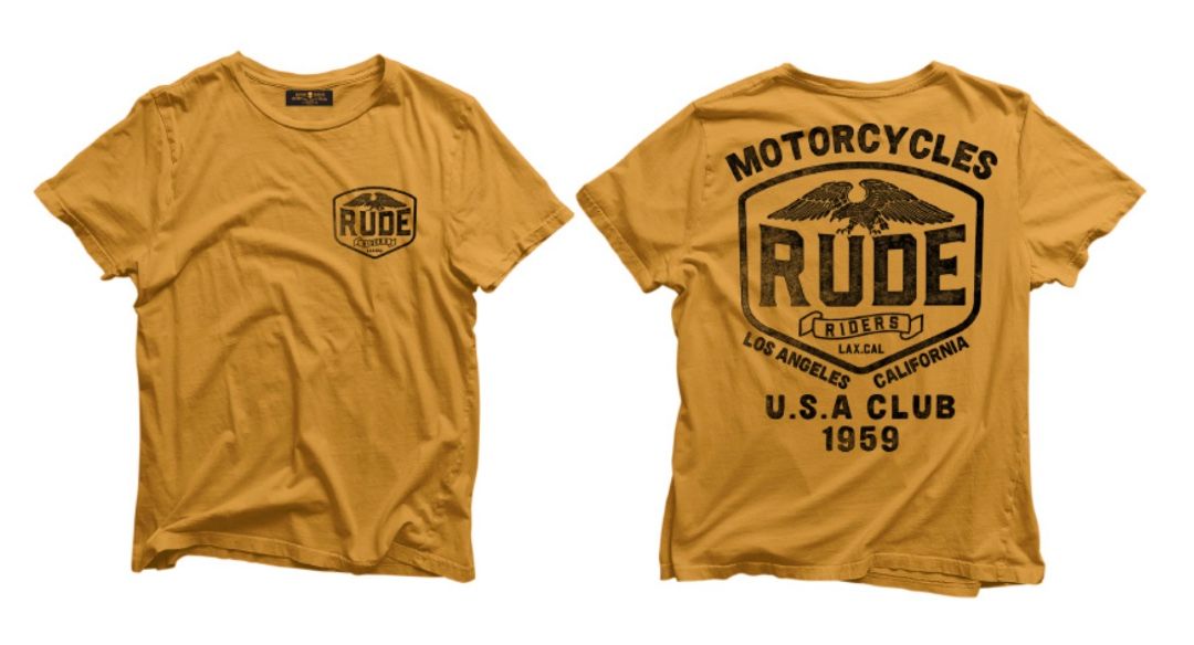 RUDE RIDERS t-shirt USA CLUB