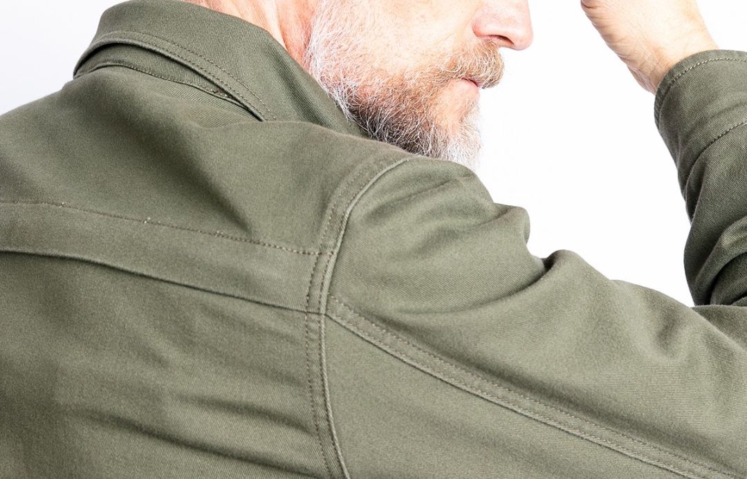 JOHN DOE Motorcycle Shirt OLIVE