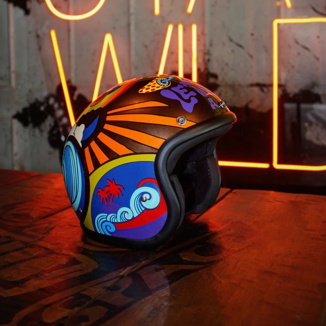 DMD Jet Retro TRIP Helm