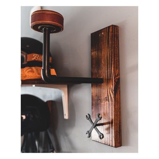 TRIP MACHINE Wall Mounted Motorcycle Helmet Holder