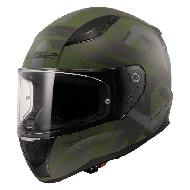 LS2 RAPID II THUNDER BIRDS MILITARY Helmet