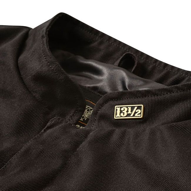 WCC X 13 1/2 DOMINATOR BLACK CANVAS RIDING VEST