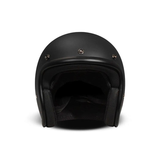 DMD Jet Retro Helmet, Matt Black