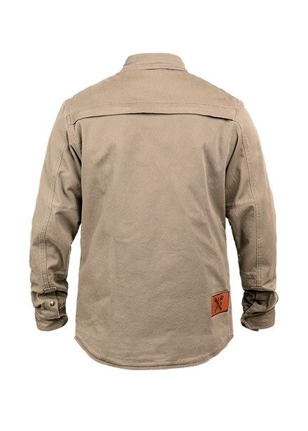 JOHN DOE Motorcycle Shirt CAMEL