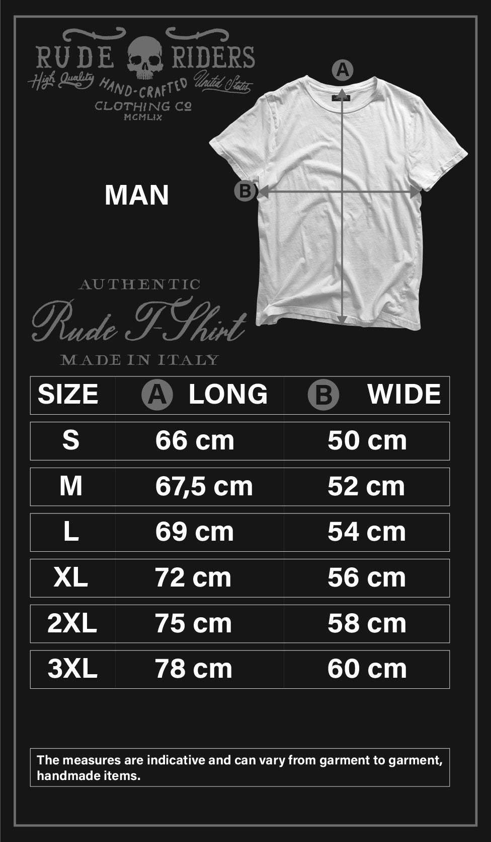 RUDE RIDERS t-shirt USA CLUB