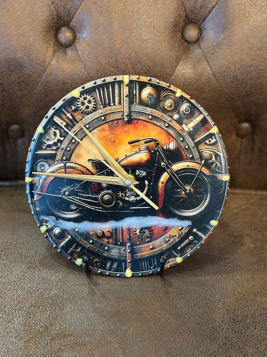 Moto ART STUDIO Clock (generic Motorcycle model) 20cm