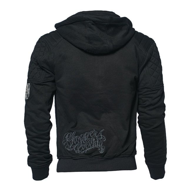 WCC Sweatshirt - CHOPPERS POR VIDA HOODY - Black