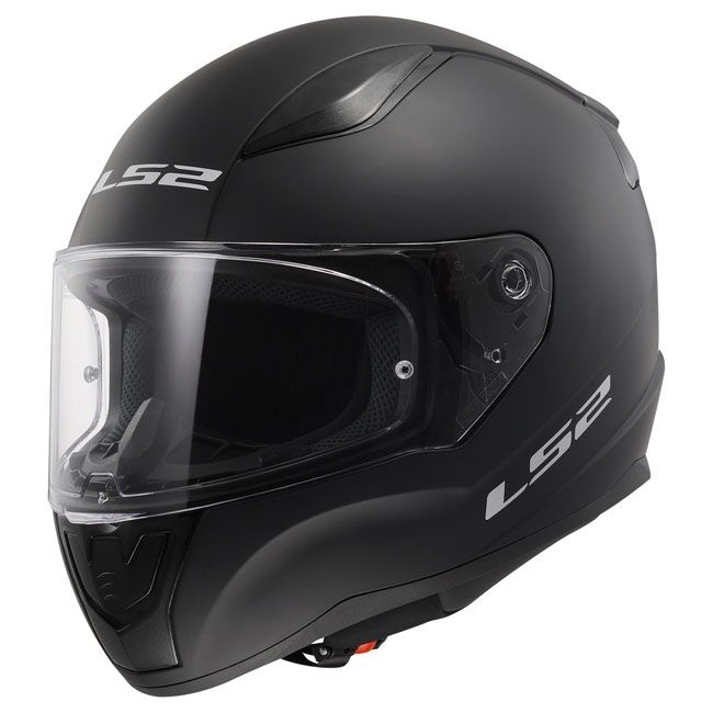 LS2 RAPID II SOLID MATT BLACK Helmet