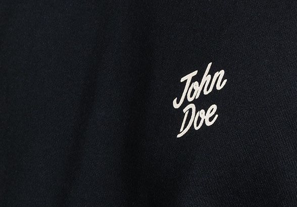 JOHN DOE Sweatshirt BUILT TO LAST Black