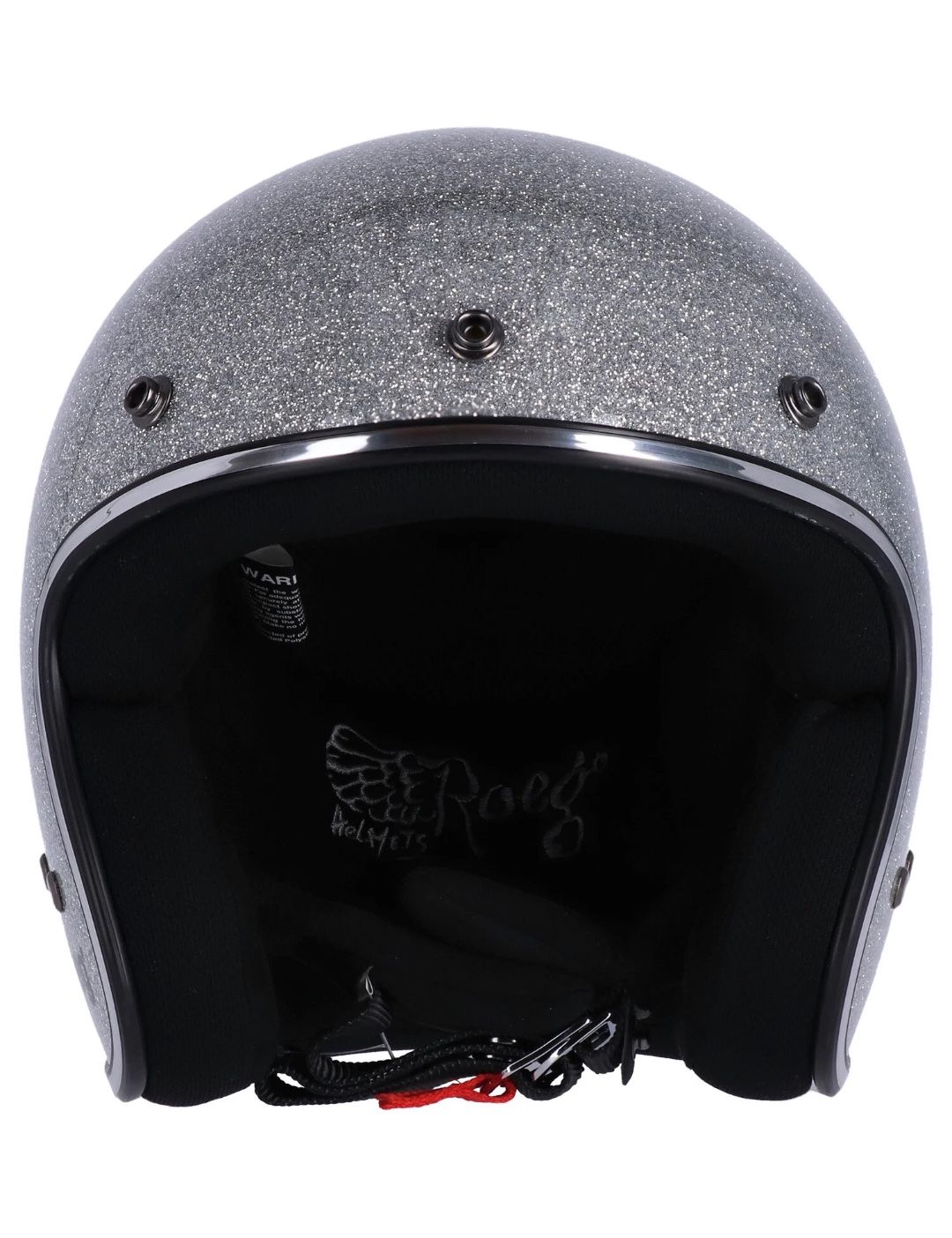 ROEG JETT Helmet Disco Ball Silver