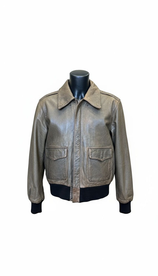 Light Brown Leather Jacket STURGIS