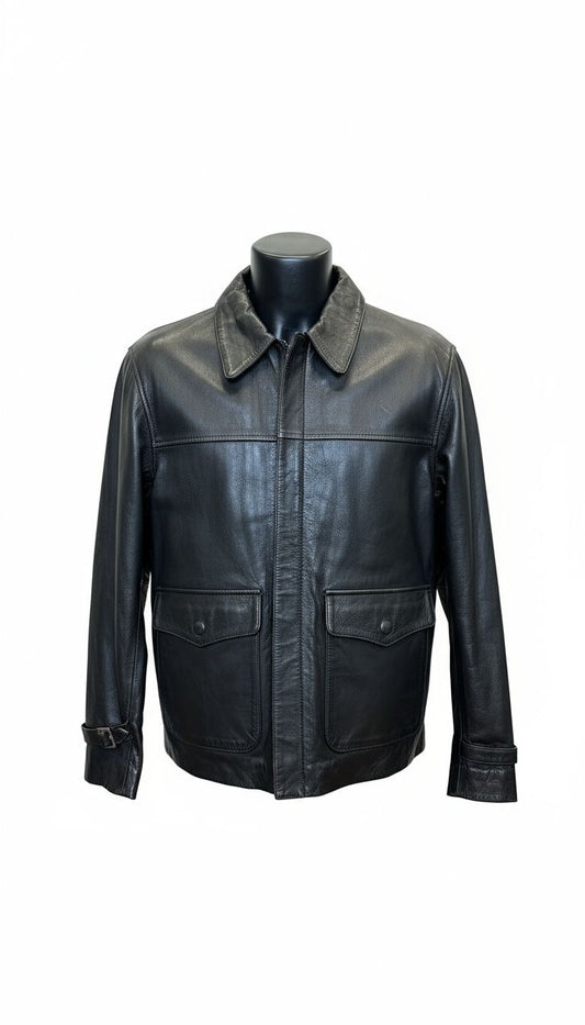 TEXAS OIL Leather Jacket