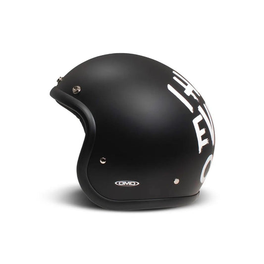 DMD Jet Retro Helmet I HATE EVERYONE