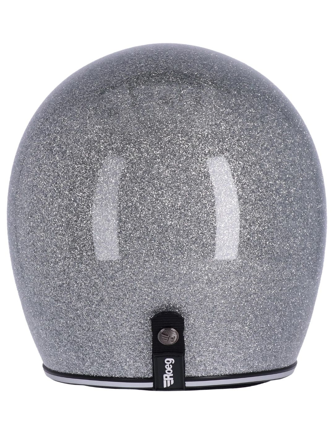 ROEG JETT Helmet Disco Ball Silver