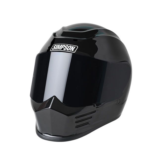 SIMPSON SPEED BLACK METAL Helmet