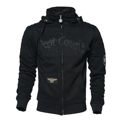 WCC Sweatshirt - CHOPPERS POR VIDA HOODY - Black