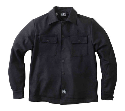 WCC-Hemd MIT WOLLFUTTER - SCHWARZ