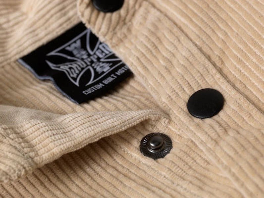 WCC HILL COUNTRY CORD SHIRT Hemd - SAND