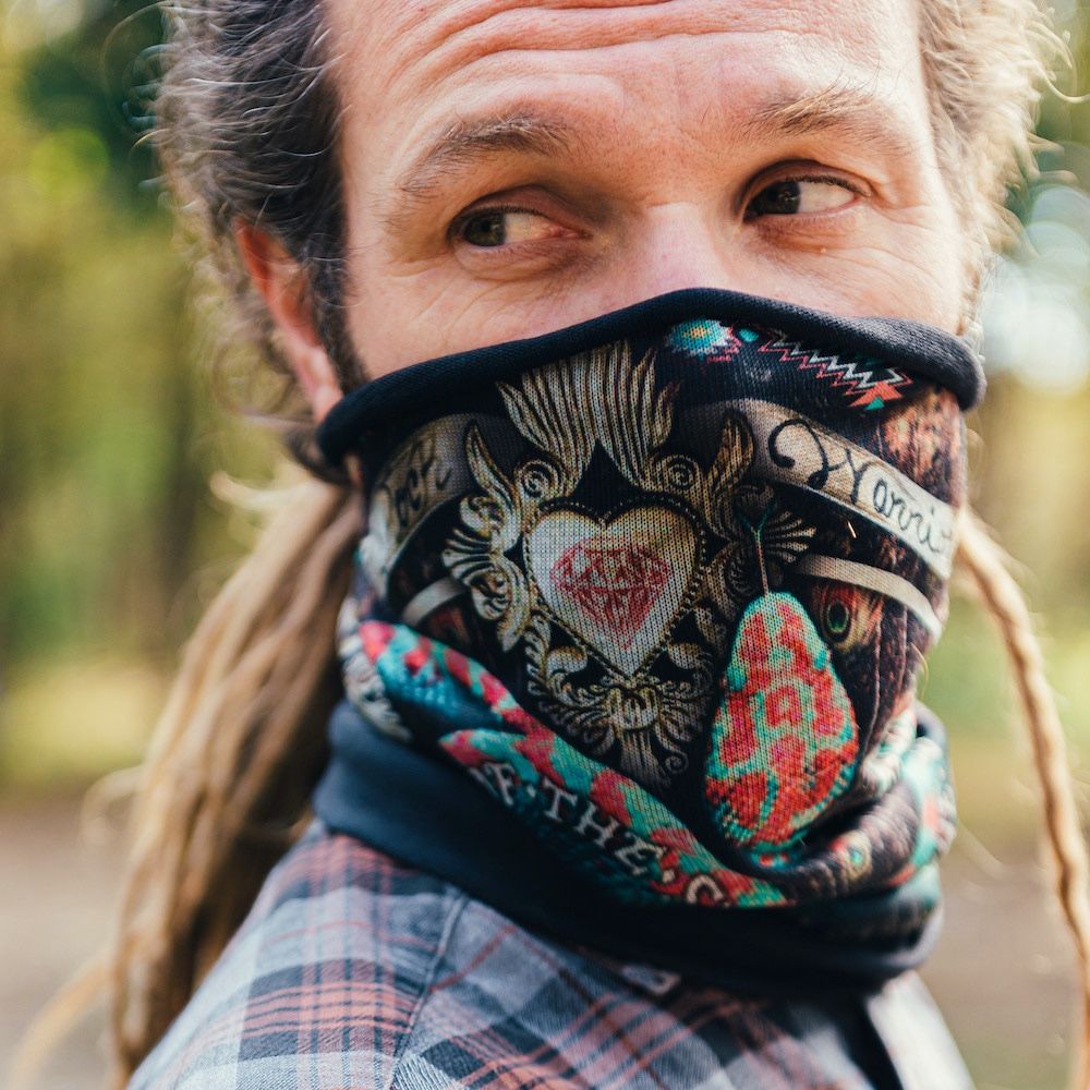 RUDE RIDERS SNAKE neck warmer