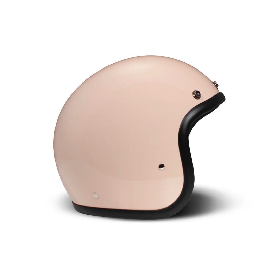 DMD Jet Retro Helm, Farbe Puderrosa