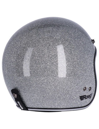 ROEG JETT Helmet Disco Ball Silver