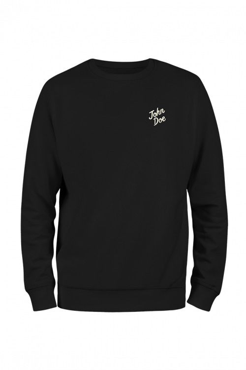 JOHN DOE Sweatshirt BUILT TO LAST Black