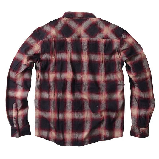 WCC Outlaw flannel shirt - red/grey