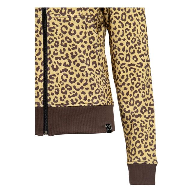 Women's Sweatshirt QUEEN KEROSIN WESTE LEOPARD