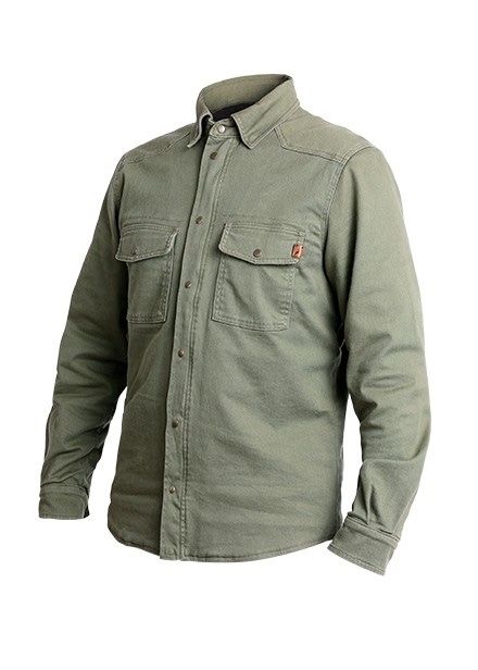 JOHN DOE Motorcycle Shirt OLIVE