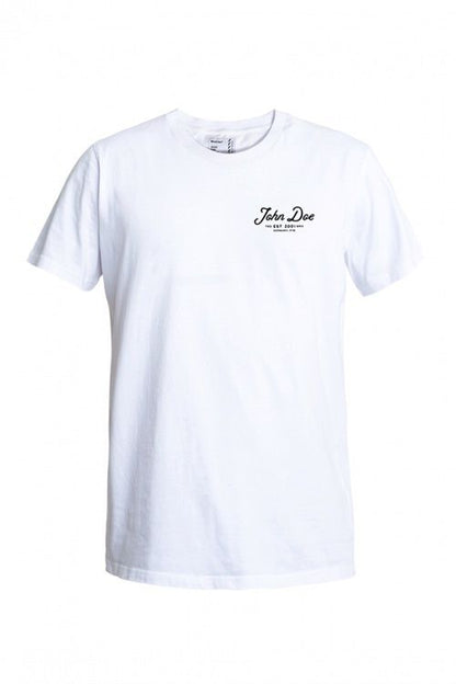 JOHN DOE T-shirt with JD lettering