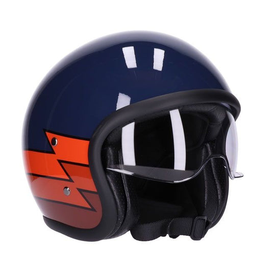 ROEG SUNDOWN LIGHTNING GLOSS NAVY Helmet