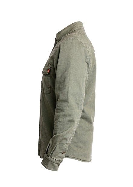JOHN DOE Motorcycle Shirt OLIVE