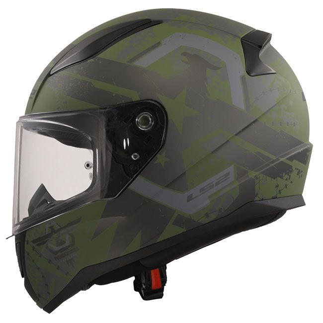 LS2 RAPID II THUNDER BIRDS MILITARY Helmet