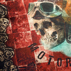 Motorcycle Decorative Cushion