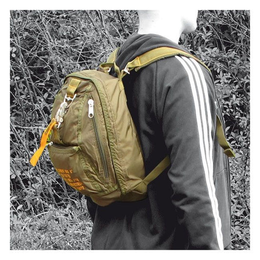 ARMY SURPLUS PARACHUTE BAG 6 GREEN Backpack