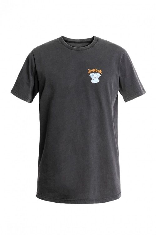 JOHN DOE T-Shirt EAGLE FADE OUT SCHWARZ