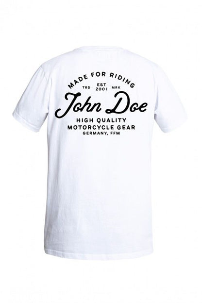 JOHN DOE T-shirt with JD lettering
