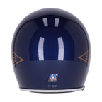 13 1/2 Skull Bucket Helm Crash blau ECE2205