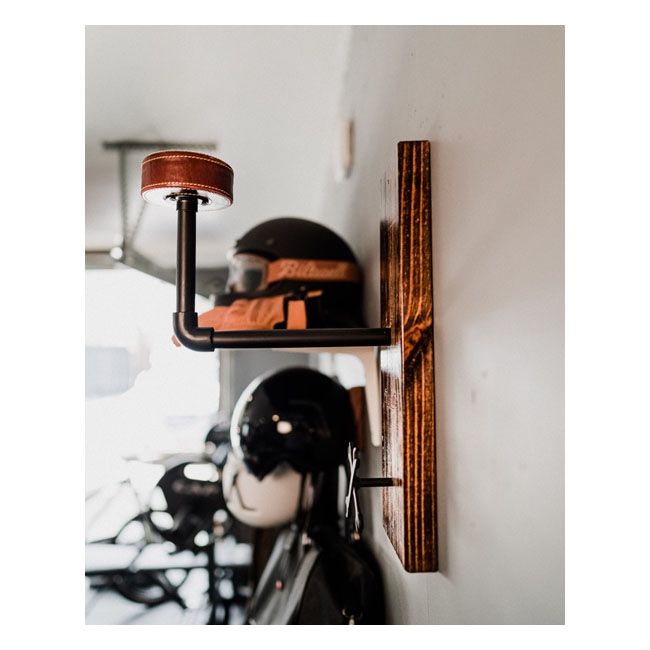 TRIP MACHINE Wall Mounted Motorcycle Helmet Holder