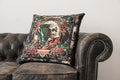 Skull & Butterfly Decorative Cushion