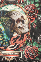 Skull & Butterfly Decorative Cushion