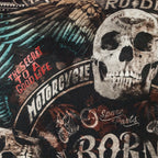 Flying Skull Decorative Cushion