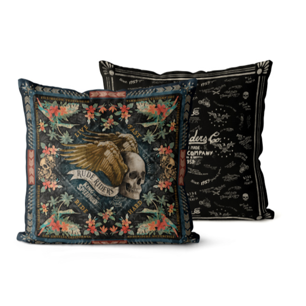 Dekoratives Kissen „Tropical King“