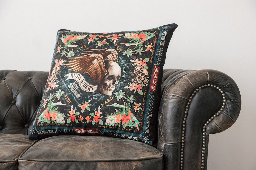 Dekoratives Kissen „Tropical King“