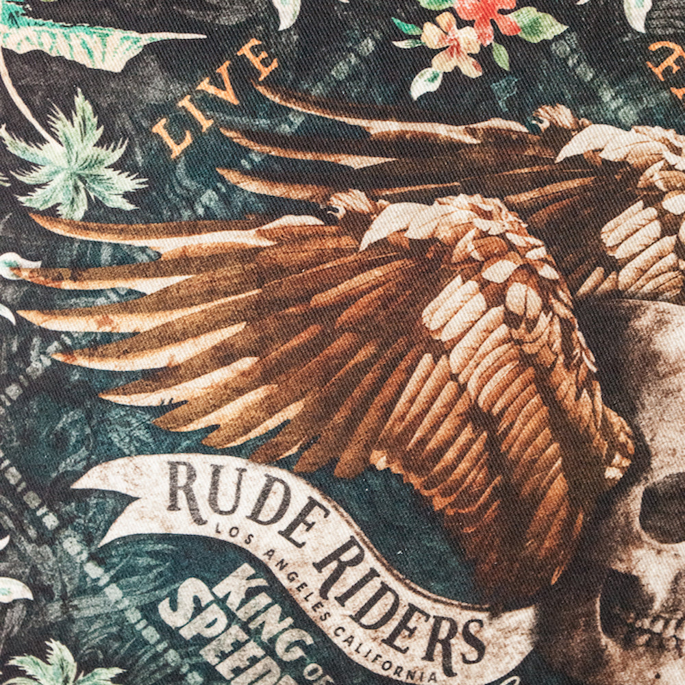 Dekoratives Kissen „Tropical King“