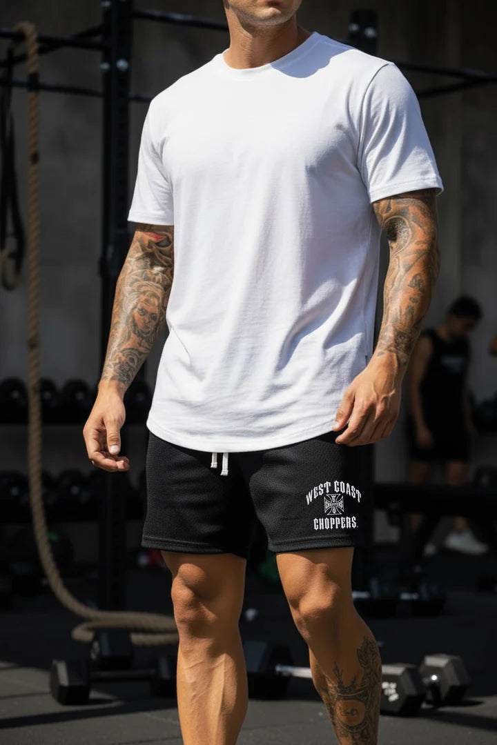 WCC Iron Mesh Shorts • Schwarz