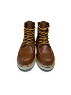 WCC-Stiefel aus robustem Leder – Tumble Brown