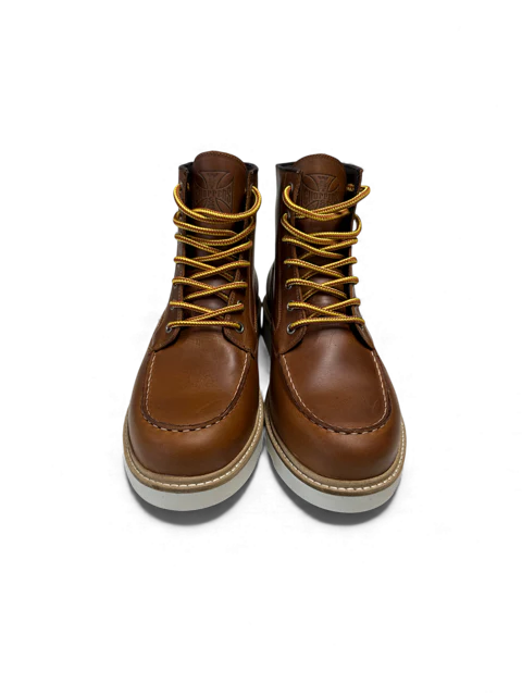 WCC-Stiefel aus robustem Leder – Tumble Brown