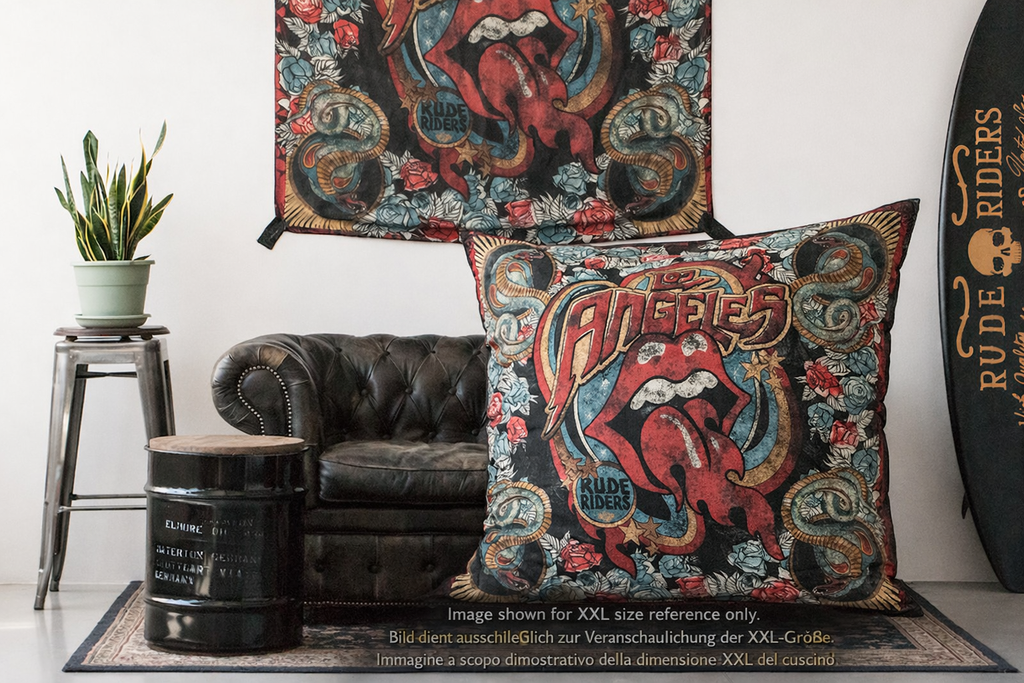 Dekokissen mit Schmetterlingsmotiv