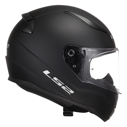 LS2 RAPID II SOLID MATT BLACK Helmet